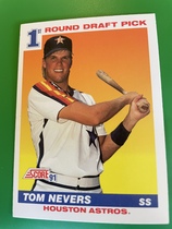 1991 Score Base Set #387 Tom Nevers
