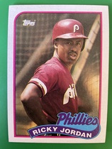 1989 Topps Base Set #358 Ricky Jordan