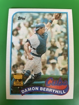 1989 Topps Base Set #543 Damon Berryhill