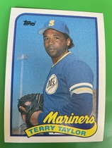 1989 Topps Base Set #597 Terry Taylor