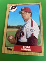 1987 Topps Base Set #719 Tom Hume