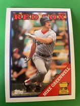 1988 Topps Base Set #493 Mike Greenwell
