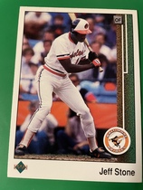 1989 Upper Deck Base Set #486 Jeff Stone