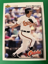 1992 Upper Deck Base Set #672 Chito Martinez