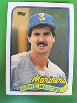 1989 Topps Base Set #758 Gene Walter
