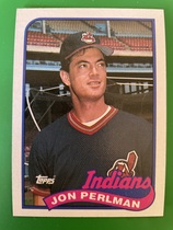 1989 Topps Base Set #476 Jon Perlman