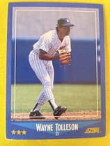 1988 Score Base Set #117 Wayne Tolleson