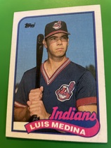 1989 Topps Base Set #528 Luis Medina