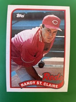 1989 Topps Base Set #666 Randy St. Claire