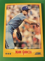 1988 Score Base Set #516 Mark Gubicza