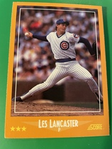1988 Score Base Set #602 Les Lancaster