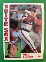 1984 Topps Base Set #72 Mike Squires
