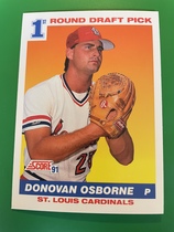 1991 Score Base Set #677 Donovan Osborne