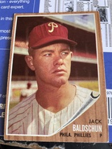 1962 Topps Base Set #46 Jack Baldschun