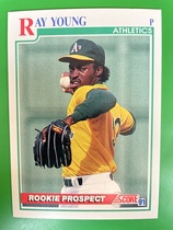 1991 Score Base Set #761 Raymond Young