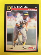 1991 Score Base Set #819 Doug Jennings