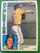 1984 Topps Base Set #265 Donnie Hill