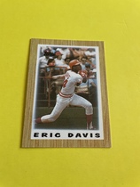 1987 Topps Mini League Leaders #4 Eric Davis