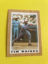 1987 Topps Mini League Leaders #17 Tim Raines