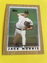1987 Topps Mini League Leaders #55 Jack Morris