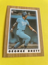 1987 Topps Mini League Leaders #57 George Brett