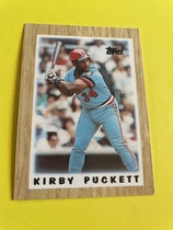 1987 Topps Mini League Leaders #63 Kirby Puckett