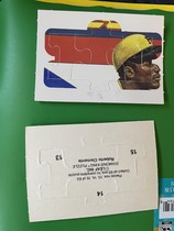 1987 Donruss Roberto Clemente Puzzle #13-15 Roberto Clemente