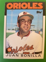 1986 Topps Traded #13T Juan Bonilla