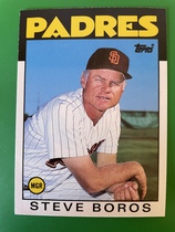 1986 Topps Traded #15T Steve Boros
