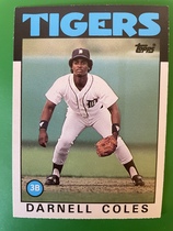 1986 Topps Traded #26T Darrell Coles