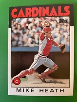 1986 Topps Traded #46T Mike Heath