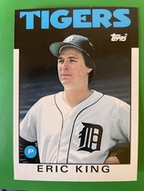 1986 Topps Traded #53T Eric King