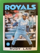 1986 Topps Traded #62T Rudy Law