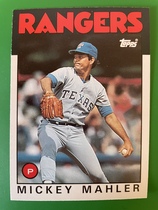 1986 Topps Traded #68T Mickey Mahler