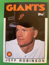 1986 Topps Traded #93T Jeff Robinson