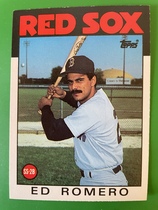 1986 Topps Traded #95T Ed Romero