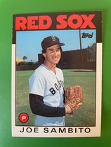 1986 Topps Traded #97T Joe Sambito