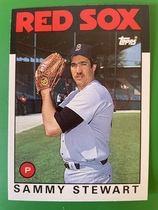 1986 Topps Traded #103T Sammy Stewart