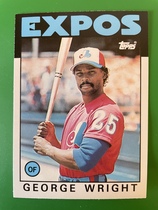 1986 Topps Traded #128T George Wright