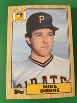 1987 Topps Traded #30T Mike Dunne