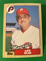 1987 Topps Traded #32T Lee Elia