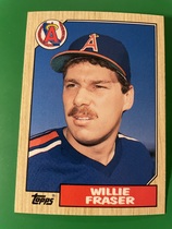 1987 Topps Traded #35T Willie Fraser