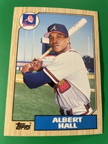 1987 Topps Traded #41T Albert Hall