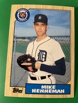 1987 Topps Traded #46T Mike Henneman