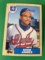 1987 Topps Traded #54T Dion James