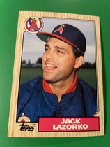 1987 Topps Traded #62T Jack Lazorko