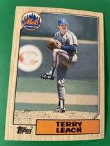 1987 Topps Traded #63T Terry Leach