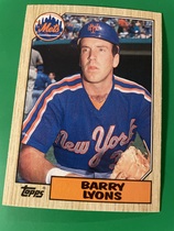 1987 Topps Traded #68T Barry Lyons