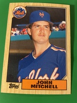 1987 Topps Traded #80T John Mitchell