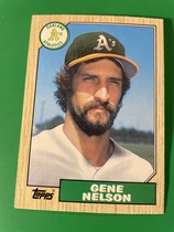 1987 Topps Traded #84T Gene Nelson